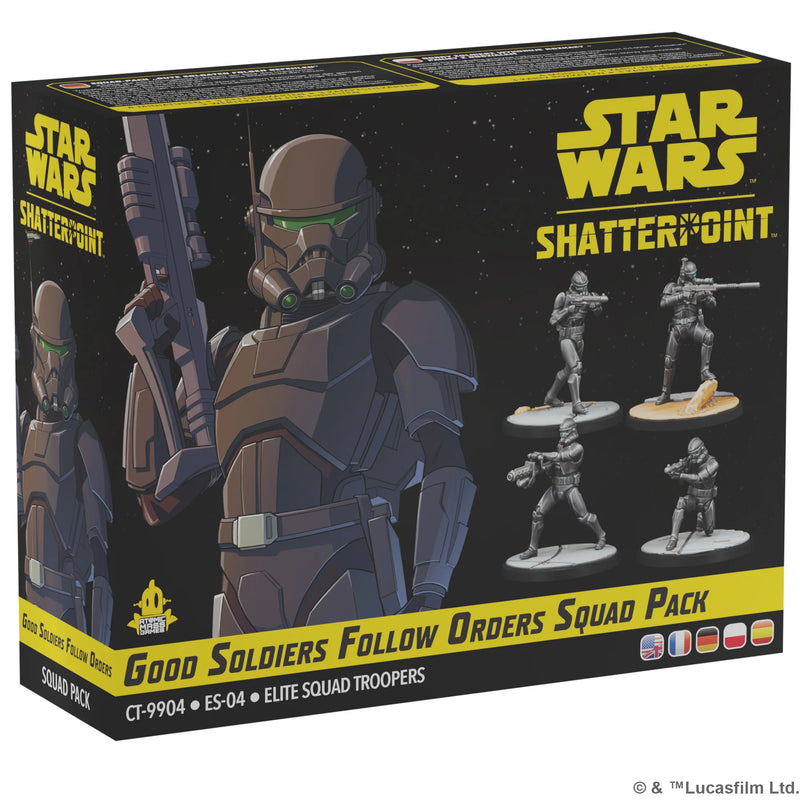 Star Wars Shatterpoint: Good Soldiers Follow Orders Squad Pack-Boxed Set-Ashdown Gaming