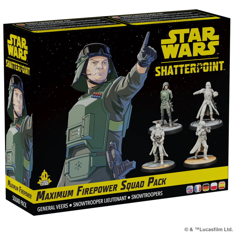 Star Wars Shatterpoint: Maximum Firepower Squad Pack-Boxed Set-Ashdown Gaming