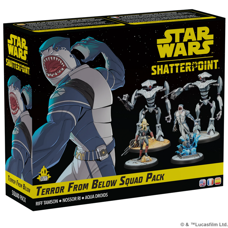 Star Wars Shatterpoint: Terror from Below Squad Pack-Boxed Set-Ashdown Gaming