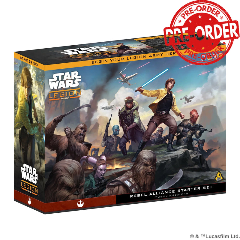 Star Wars Legion: Rebel Alliance Starter Set-Commander-Ashdown Gaming