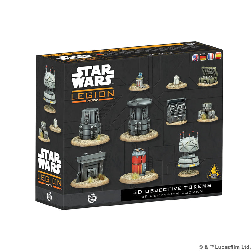 Star Wars Legion: 3D Objective Tokens-Commander-Ashdown Gaming