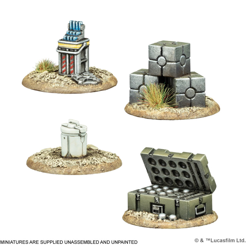 Star Wars Legion: 3D Objective Tokens-Commander-Ashdown Gaming