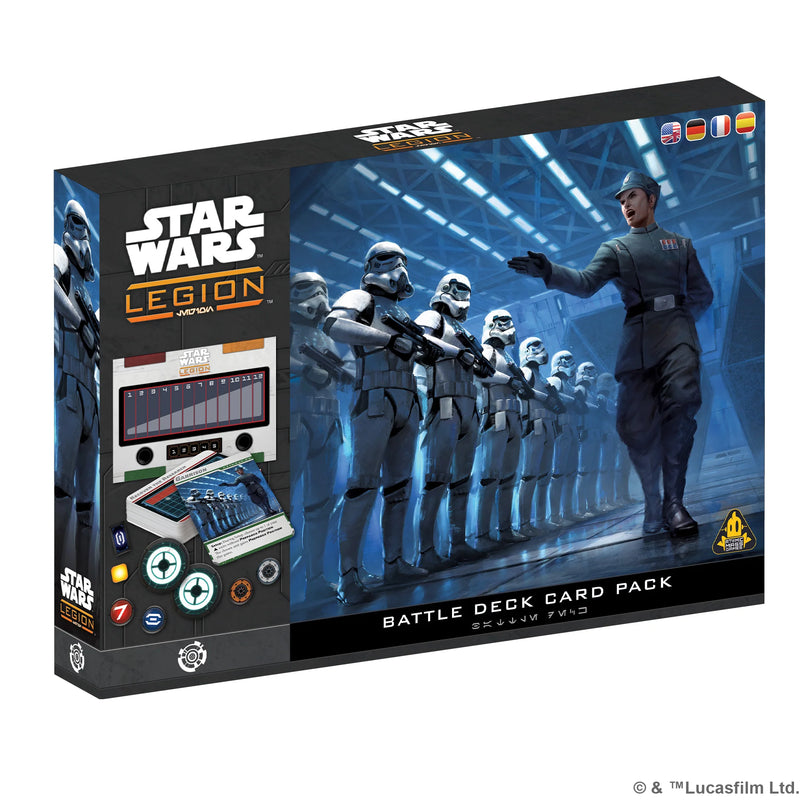 Star Wars Legion: Battle Card Pack-Commander-Ashdown Gaming