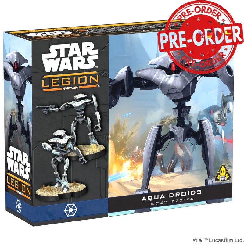 Star Wars Legion: Aqua Droid Unit Expansion-Unit-Ashdown Gaming