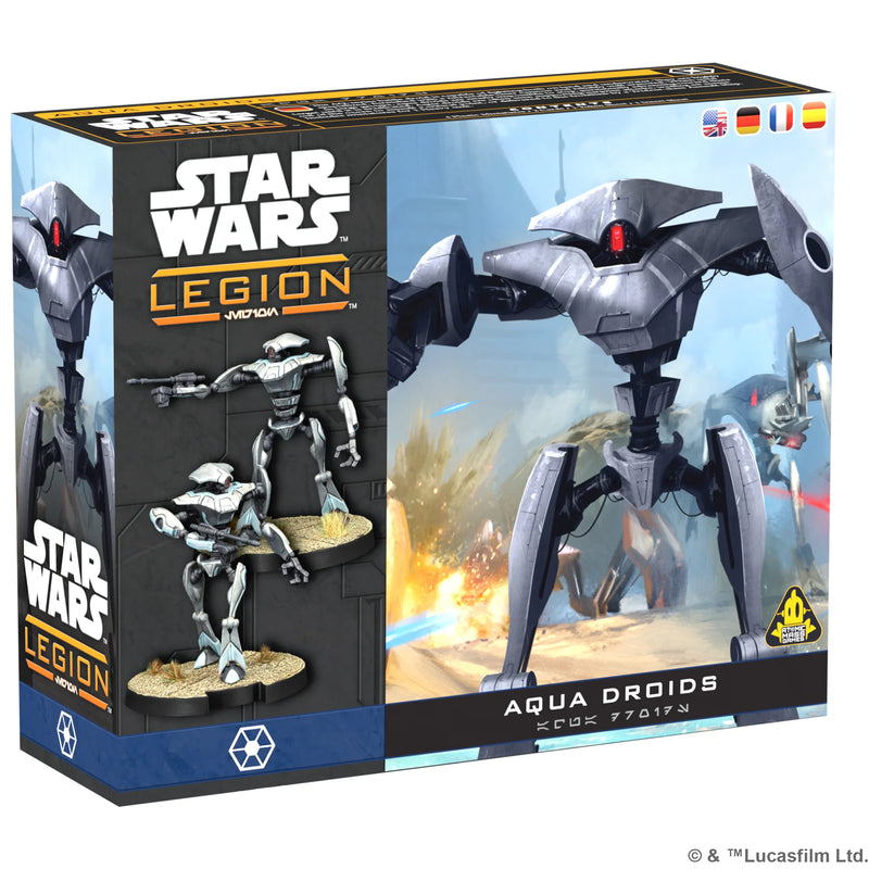 Star Wars Legion: Aqua Droid Unit Expansion-Unit-Ashdown Gaming