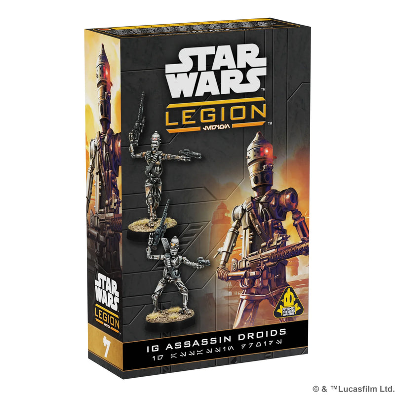Star Wars Legion: IG Assassin Droids-Commander-Ashdown Gaming