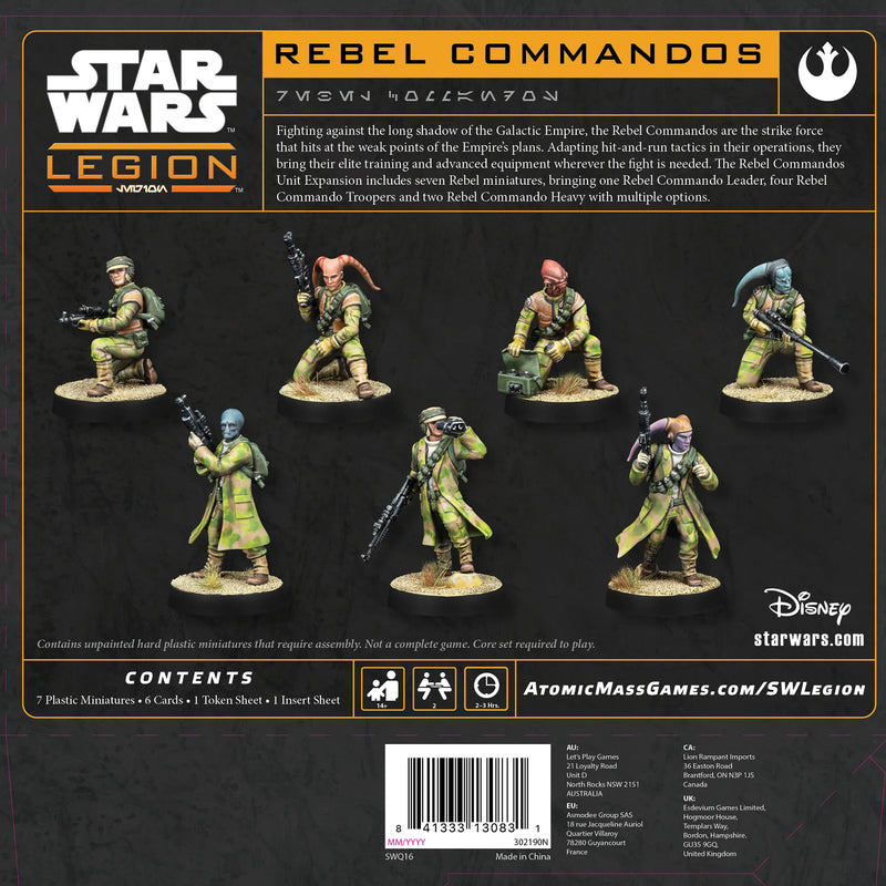 Star Wars Legion: Rebel Commandos Unit Expansion-Unit-Ashdown Gaming