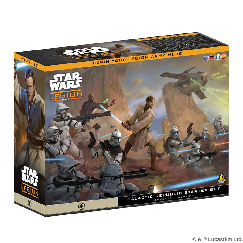 Star Wars Legion: Galactic Republic Starter Set-Commander-Ashdown Gaming
