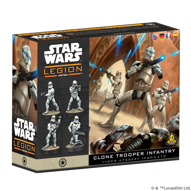 Star Wars Legion: Clone Trooper Infantry-Commander-Ashdown Gaming