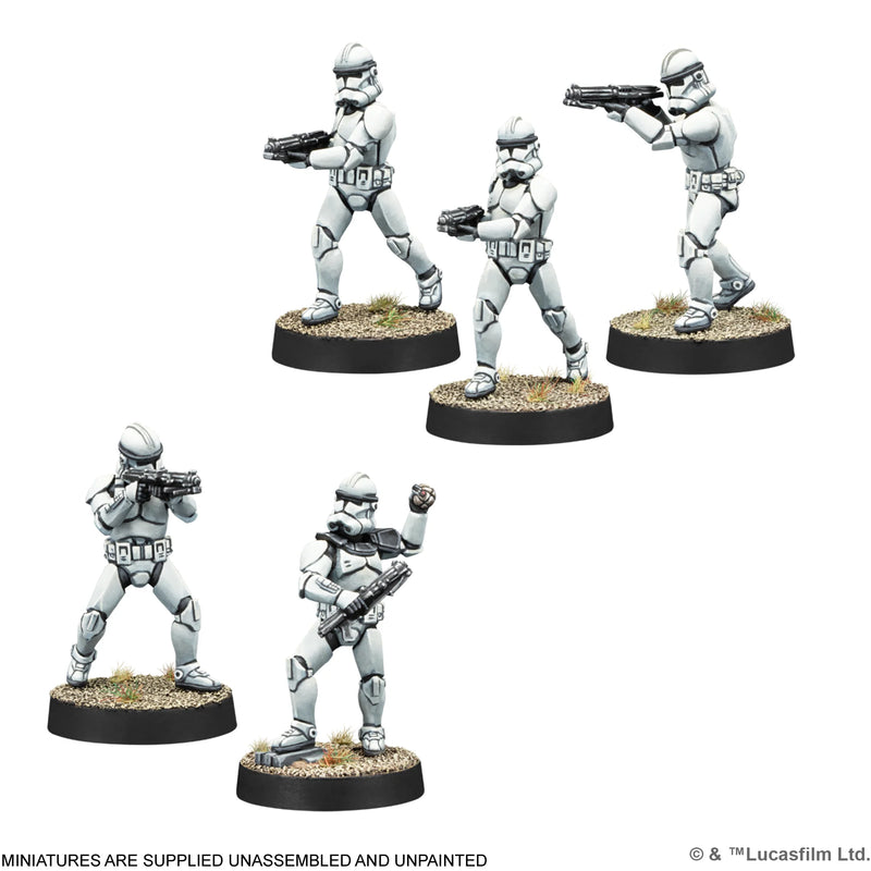 Star Wars Legion: Clone Trooper Infantry-Commander-Ashdown Gaming