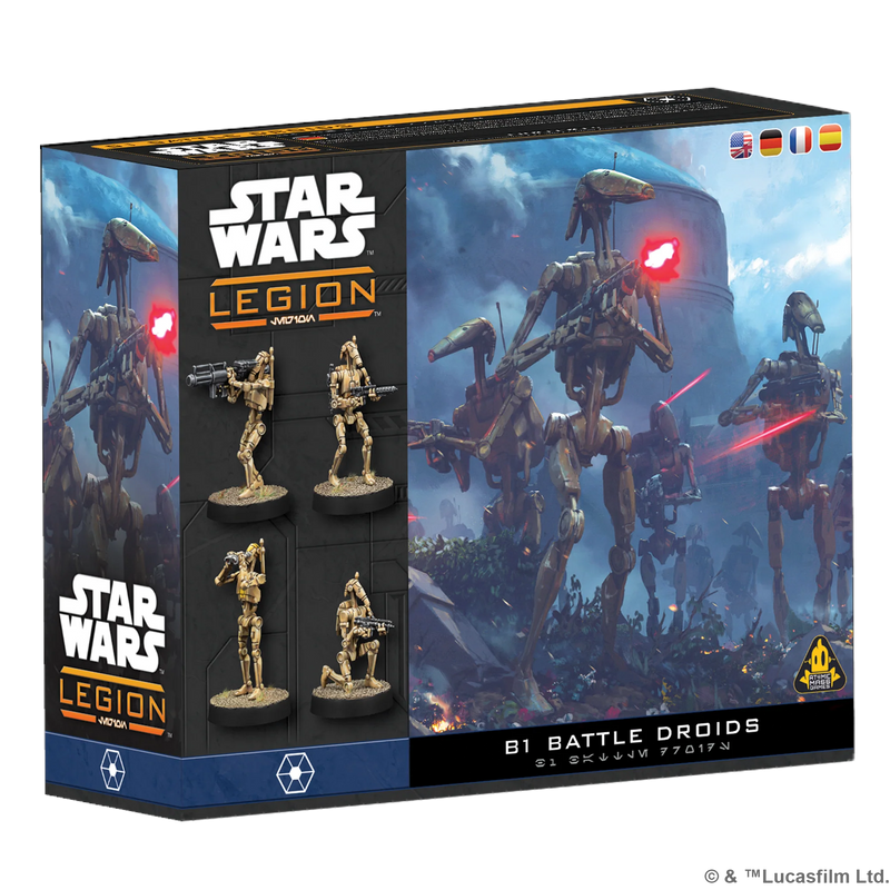 Star Wars Legion: B1 Battle Droids-Commander-Ashdown Gaming