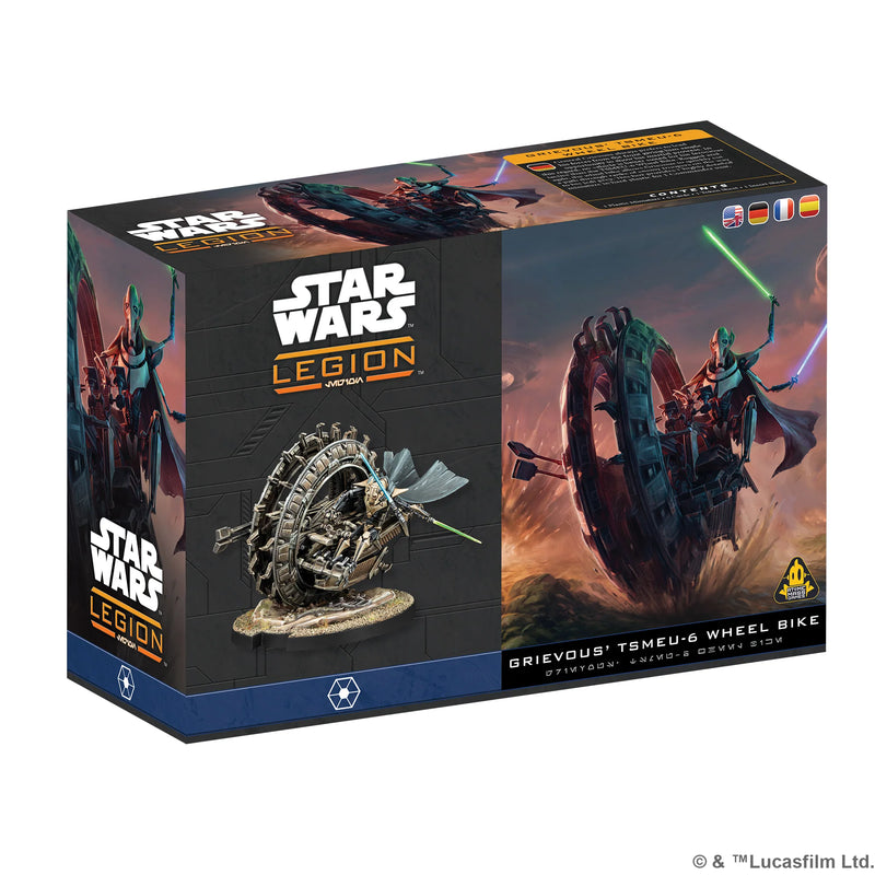 Star Wars Legion: General Grievous' TSMEU-6 Wheel Bike-Commander-Ashdown Gaming