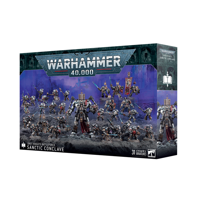 Grey Knights - Sanctic Conclave-Boxed Set-Ashdown Gaming