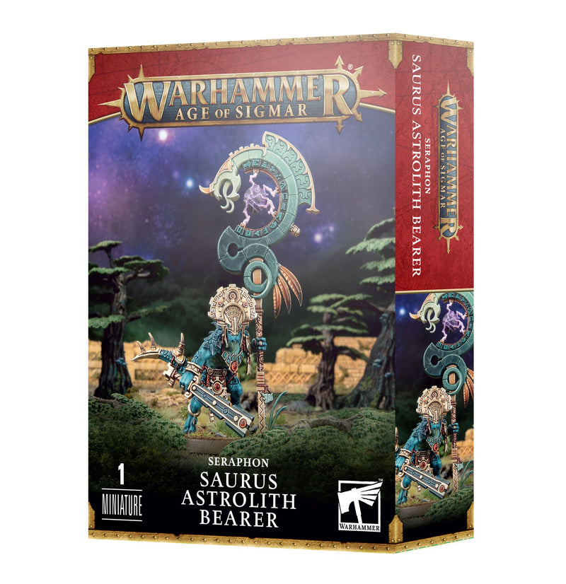 Seraphon - Saurus Astrolith Bearer-Boxed Set-Ashdown Gaming