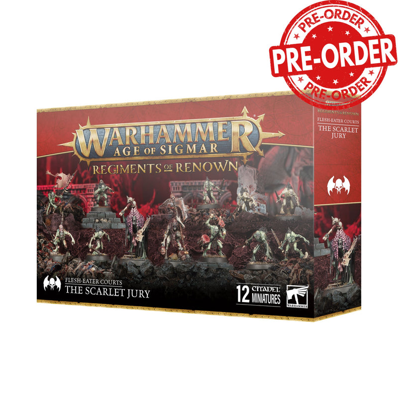 Flesh-Eater Courts - The Scarlet Jury-boxed set-Ashdown Gaming
