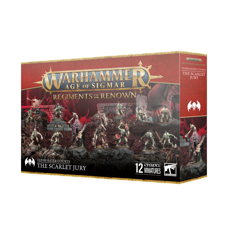 Flesh-Eater Courts - The Scarlet Jury-boxed set-Ashdown Gaming