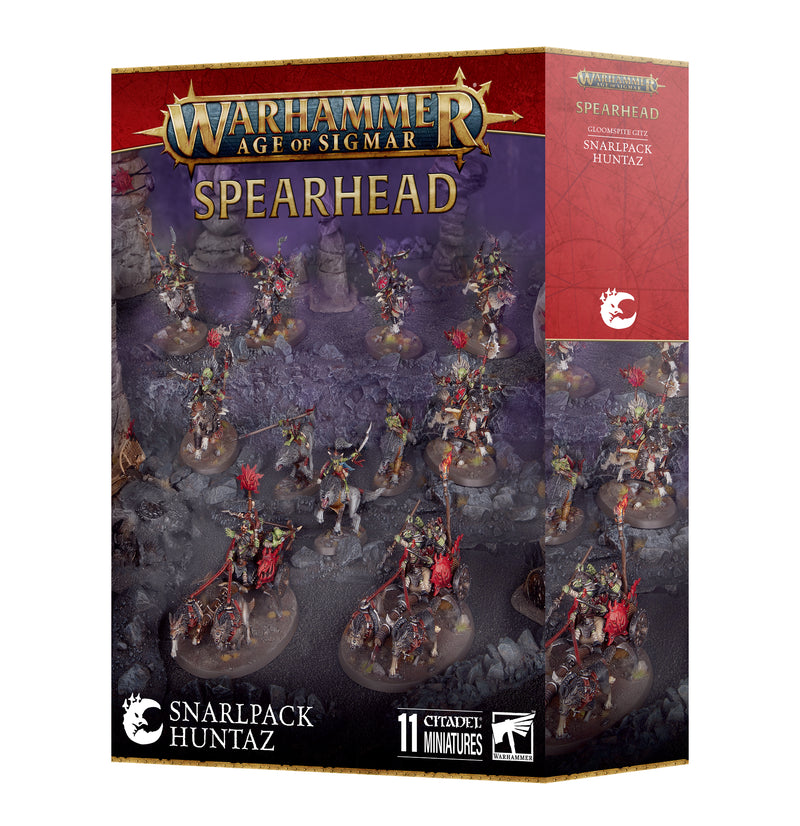 Gloomspite Gitz - Spearhead: Snarlpack Hunterz-Boxed Set-Ashdown Gaming