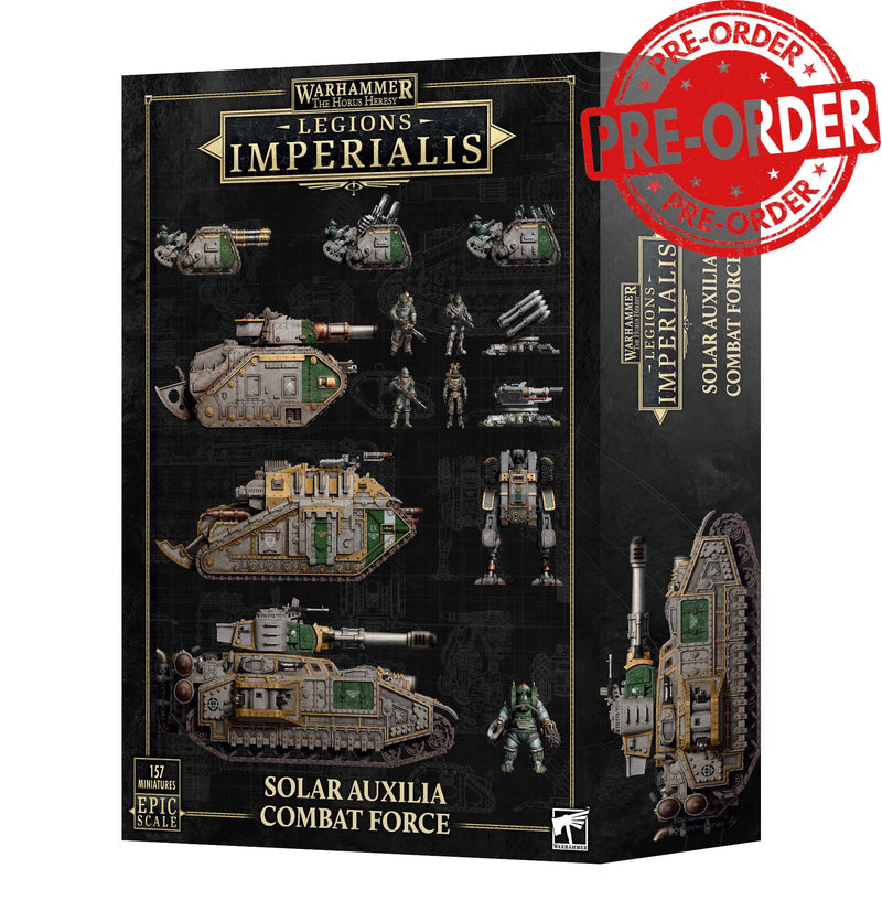 Legions Imperialis - Solar Auxilia Combat Force-Boxed Set-Ashdown Gaming