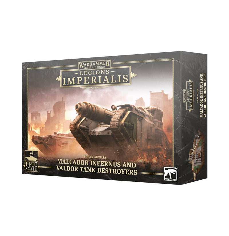 Legions Imperialis - Malcador Infernus and Valdo Tank Destroyers-Boxed Set-Ashdown Gaming