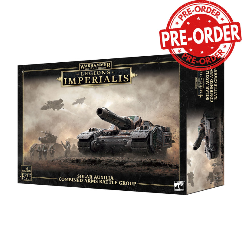 Legions Imperialis - Solar Auxilia Combined Arms Battle Group-Boxed Set-Ashdown Gaming