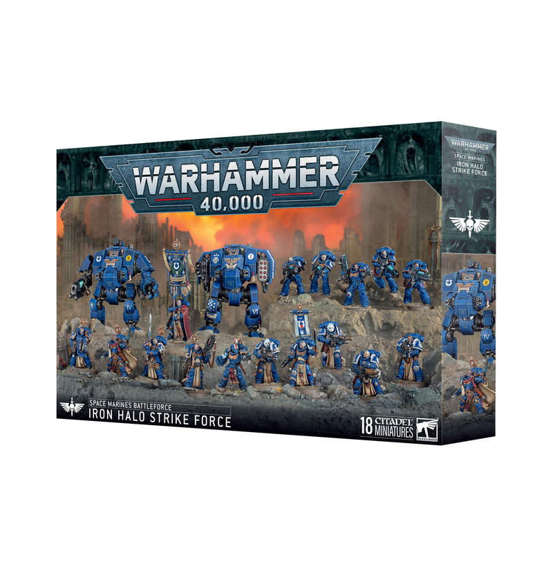 Space Marines - Iron Halo Strike Force-Boxed Set-Ashdown Gaming
