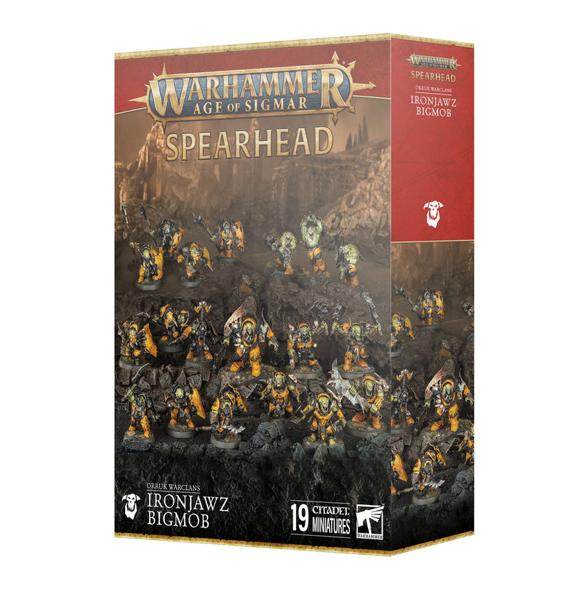 Orruk Warclans - Spearhead: Ironjawz Bigmob-Ashdown Gaming