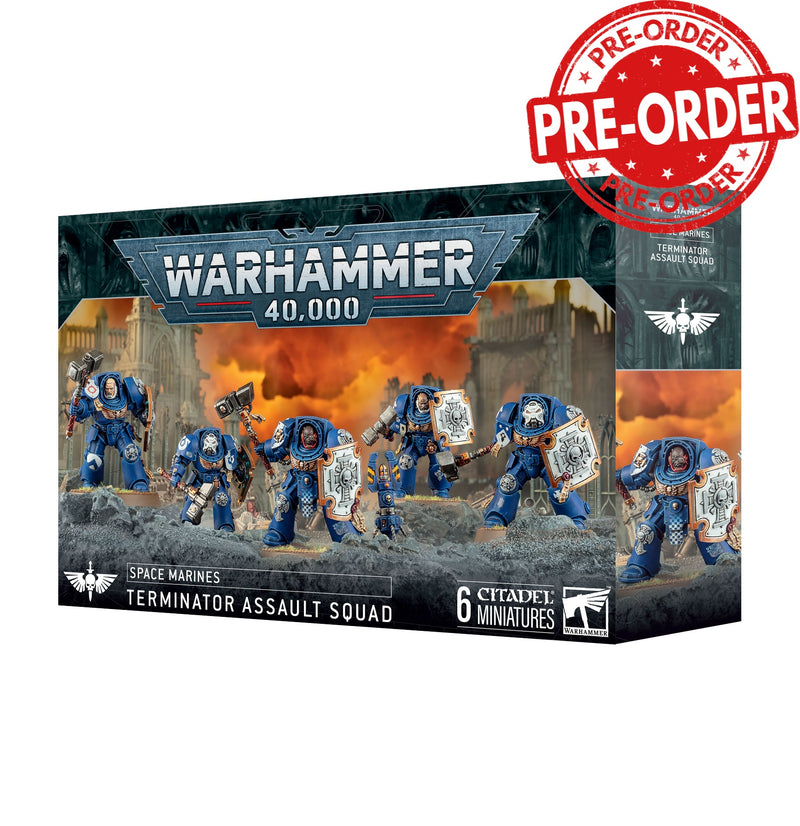 Space Marines - Terminator Assault Squad-Box Set-Ashdown Gaming