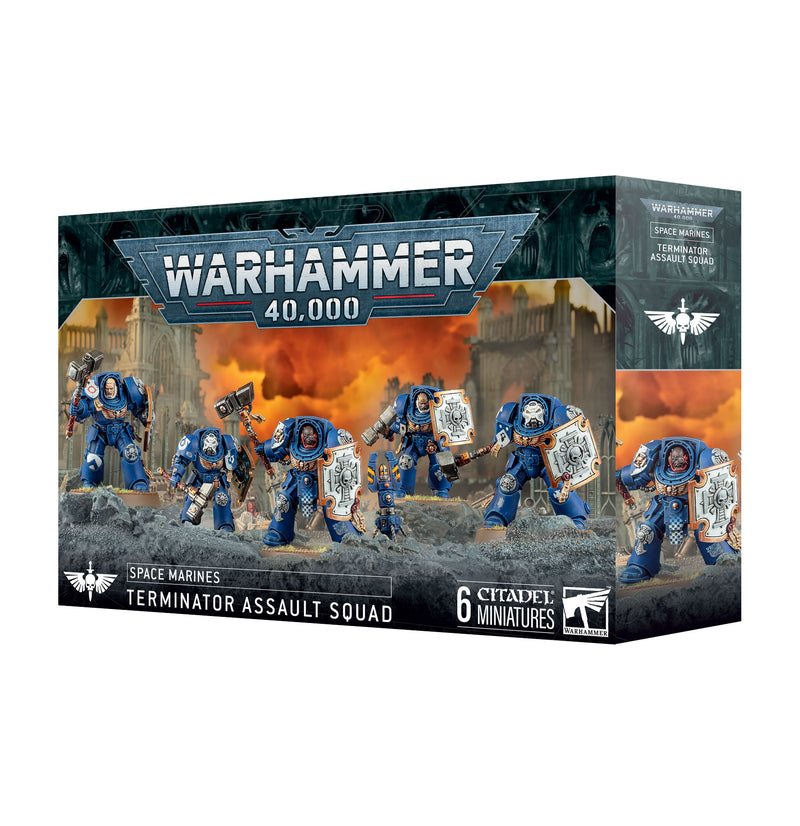 Space Marines - Terminator Assault Squad-Box Set-Ashdown Gaming