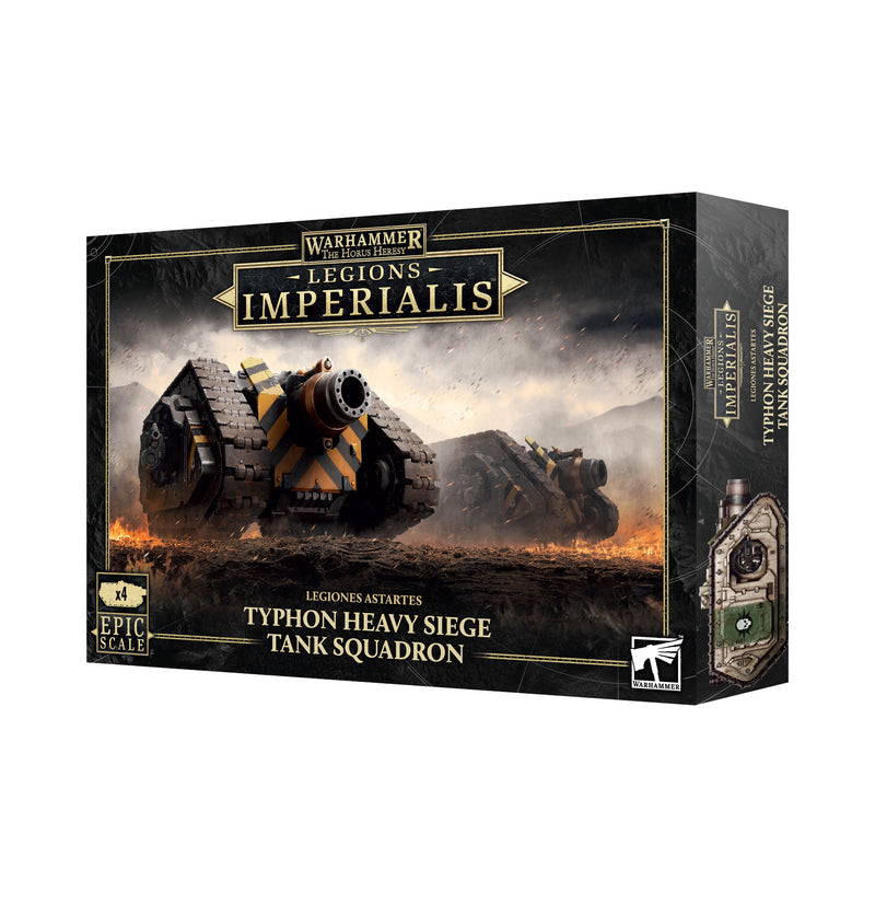 Legions Imperialis - Typhon Heavy Siege Tank Squadron-Boxed Set-Ashdown Gaming