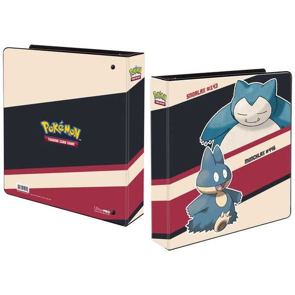 Ultra Pro Pokemon Snorlax and Munchlax 2" Album-Box-Ashdown Gaming