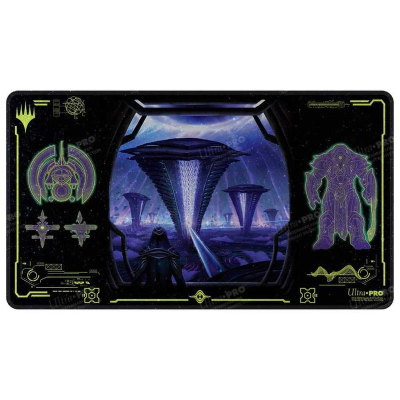 Magic: The Gathering - Edge of Eternities Holofoil Playmat Black Mythic-Playmat-Ashdown Gaming
