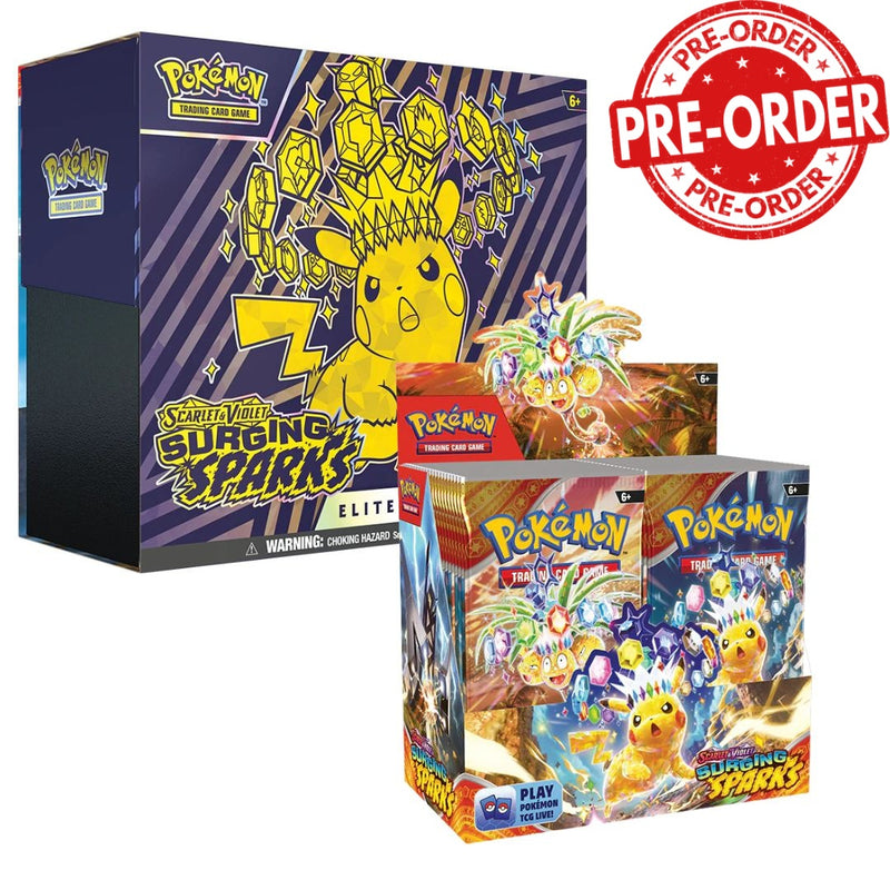 Pokemon TCG - Surging Sparks Bundle-Collectible Trading Cards-Ashdown Gaming