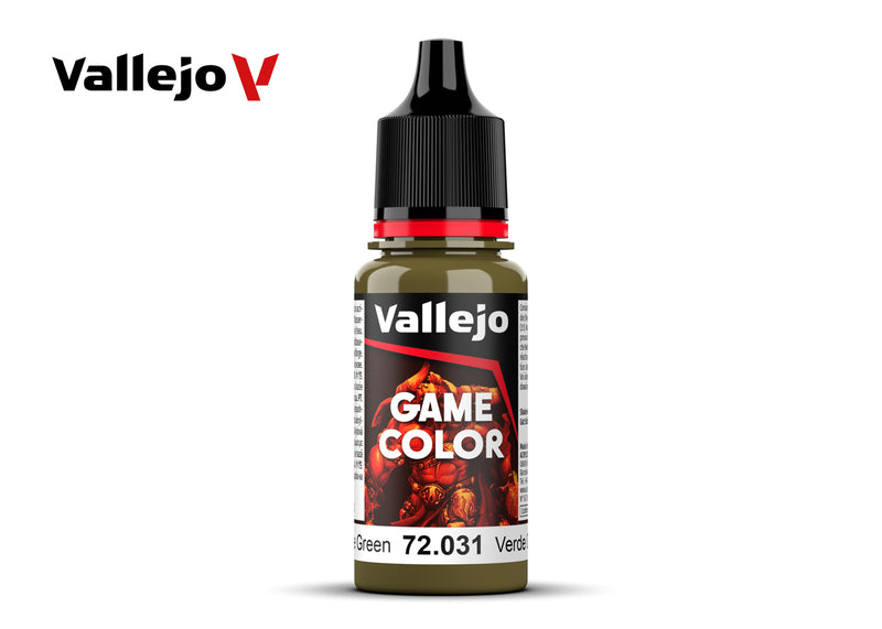 Vallejo Game Color: Camouflage Green (18ml)-Paint-Ashdown Gaming