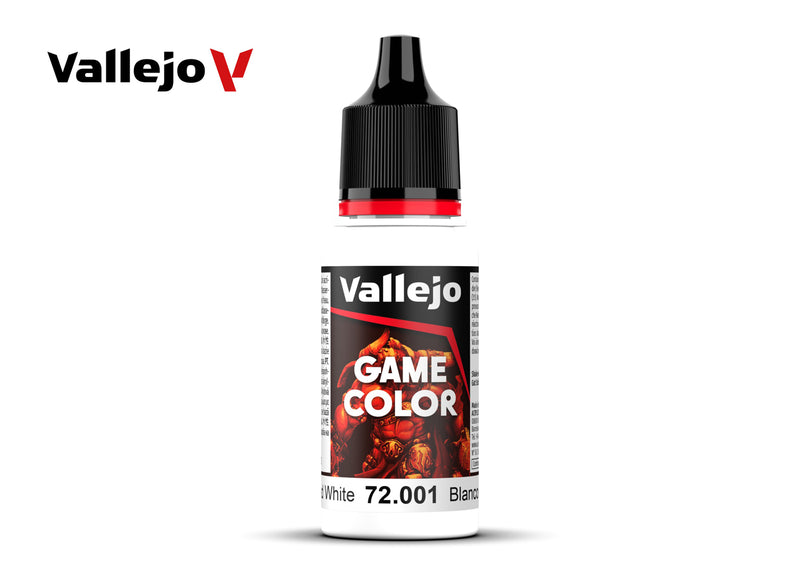 Vallejo Game Color: Dead White (18ml)-Paint-Ashdown Gaming