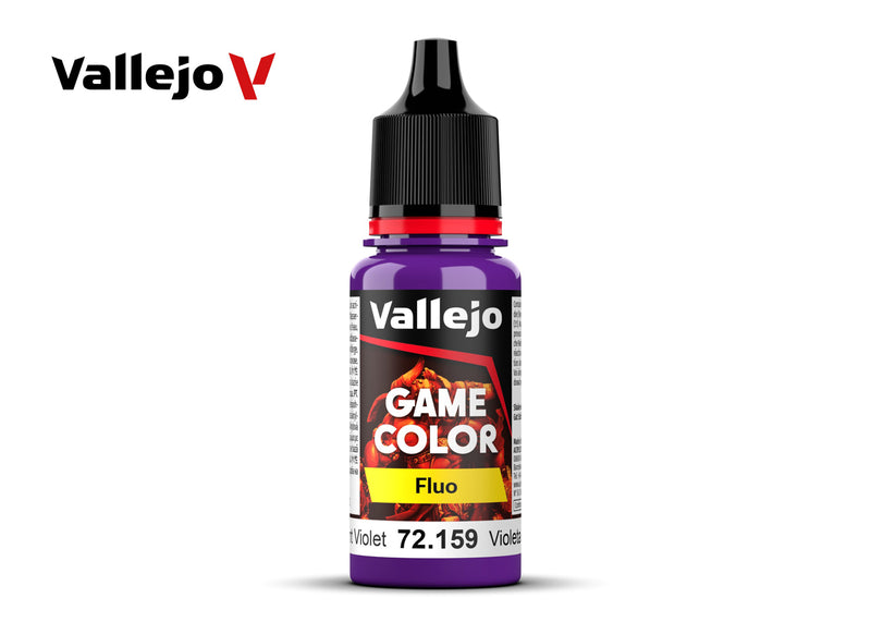 Vallejo Game Color: Fluorescent Violet (18ml)-Paint-Ashdown Gaming