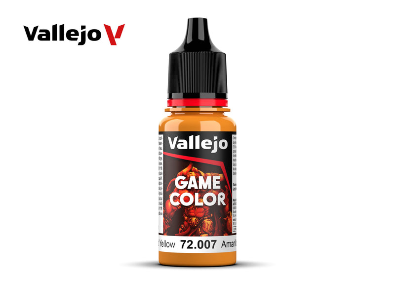 Vallejo Game Color: Gold Yellow (18ml)-Paint-Ashdown Gaming