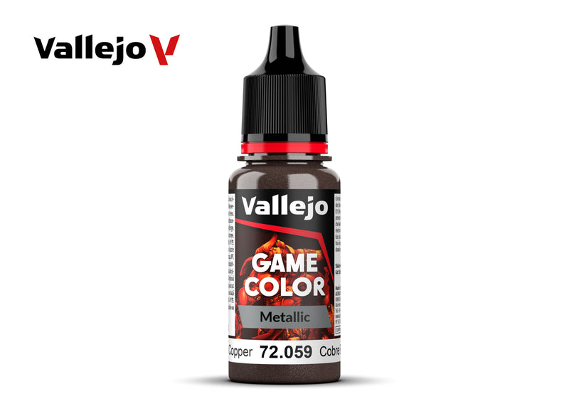 Vallejo Game Color: Hammered Copper (18ml)-Paint-Ashdown Gaming