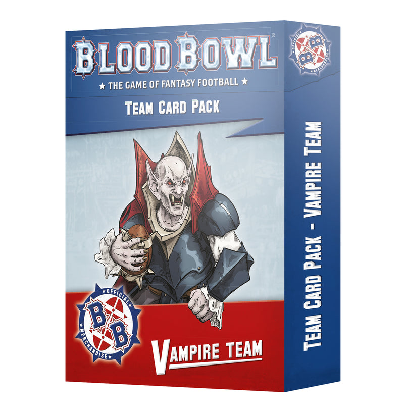 Blood Bowl: Vampire Team Cards-Boxed Set-Ashdown Gaming