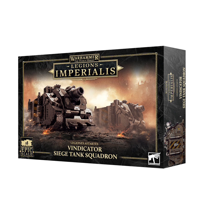 Legions Imperialis - Vindicator Siege Tank Squadron-Boxed Set-Ashdown Gaming