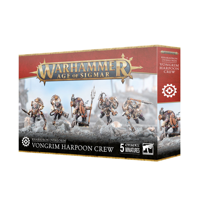 Kharadron Overlords - Vongrim Harpoon Crew-Ashdown Gaming