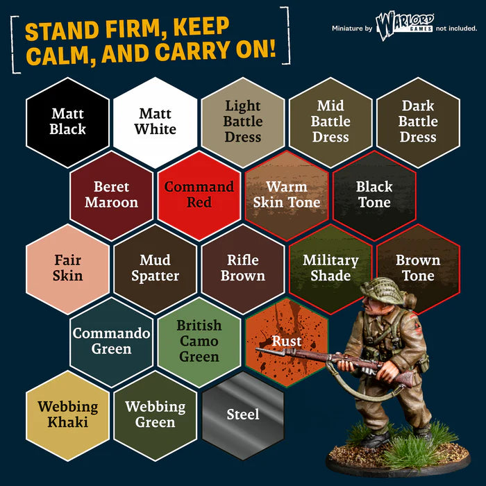 Army Painter - World War II British Set-Paint-Ashdown Gaming
