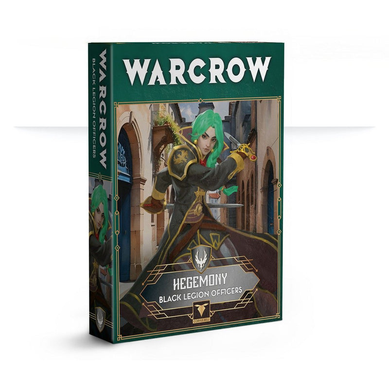 Warcrow - Black Legion Officers-Boxed Set-Ashdown Gaming