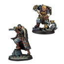Warcrow - Hedgemony Gunnery Corporal & Engineer-Boxed Set-Ashdown Gaming