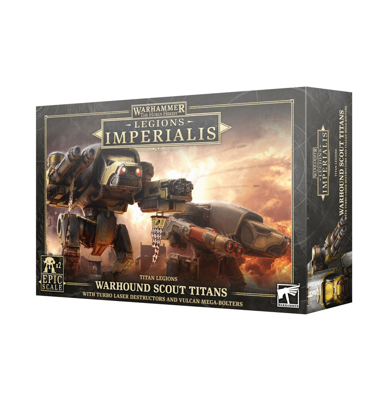 Legions Imperialis - Warhound Scout Titans-Boxed Set-Ashdown Gaming