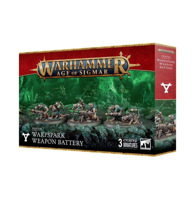 Skaven - Warpspark Weapon Battery-Boxed Set-Ashdown Gaming