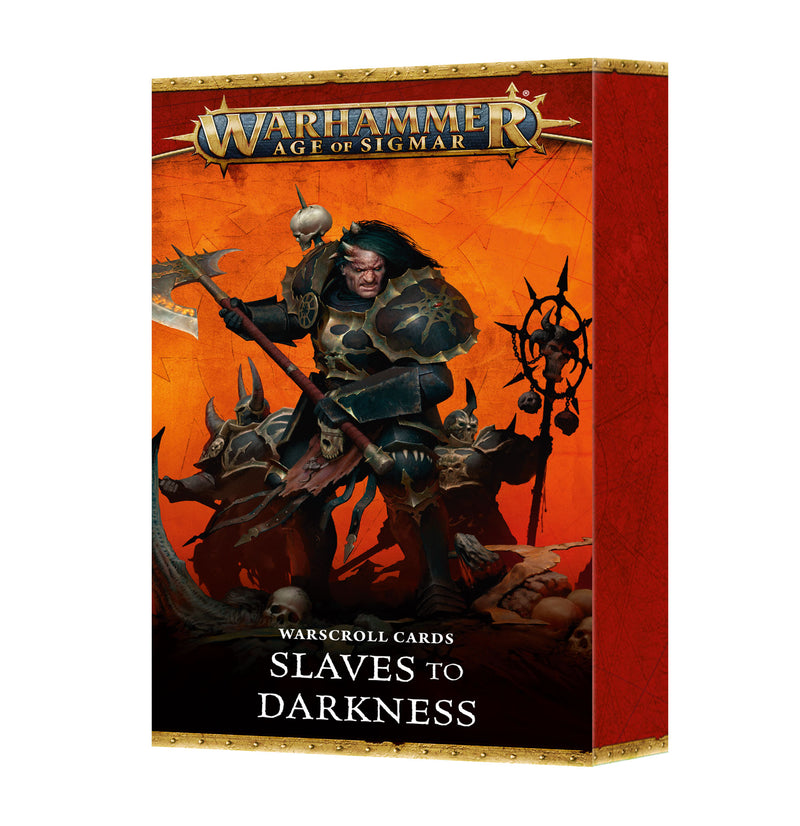 Slaves to Darkness - Warscroll Cards-Ashdown Gaming