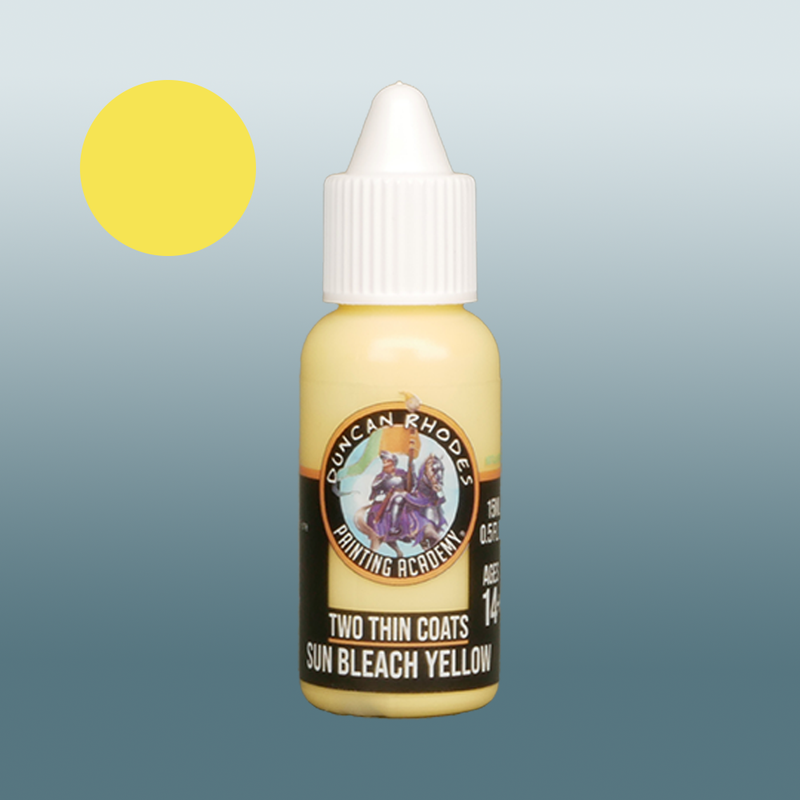 Two Thin Coats - Sun Bleach Yellow-Paint-Ashdown Gaming