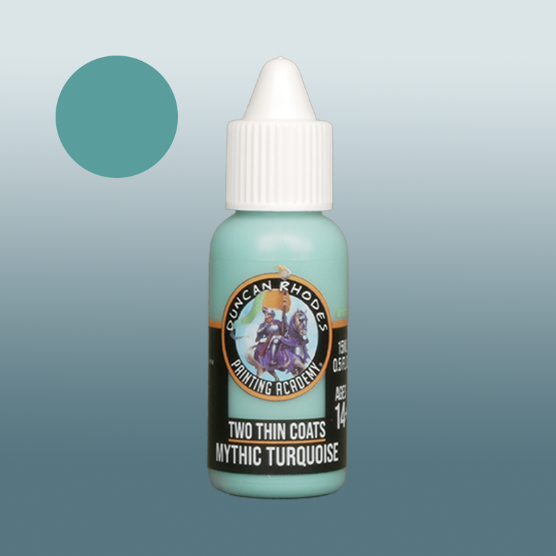 Two Thin Coats - Mythic Turquiose-Paint-Ashdown Gaming