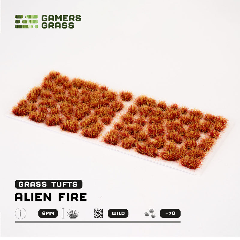 Gamers Grass - 6mm Tuft: Alien Fire Wild-Ashdown Gaming