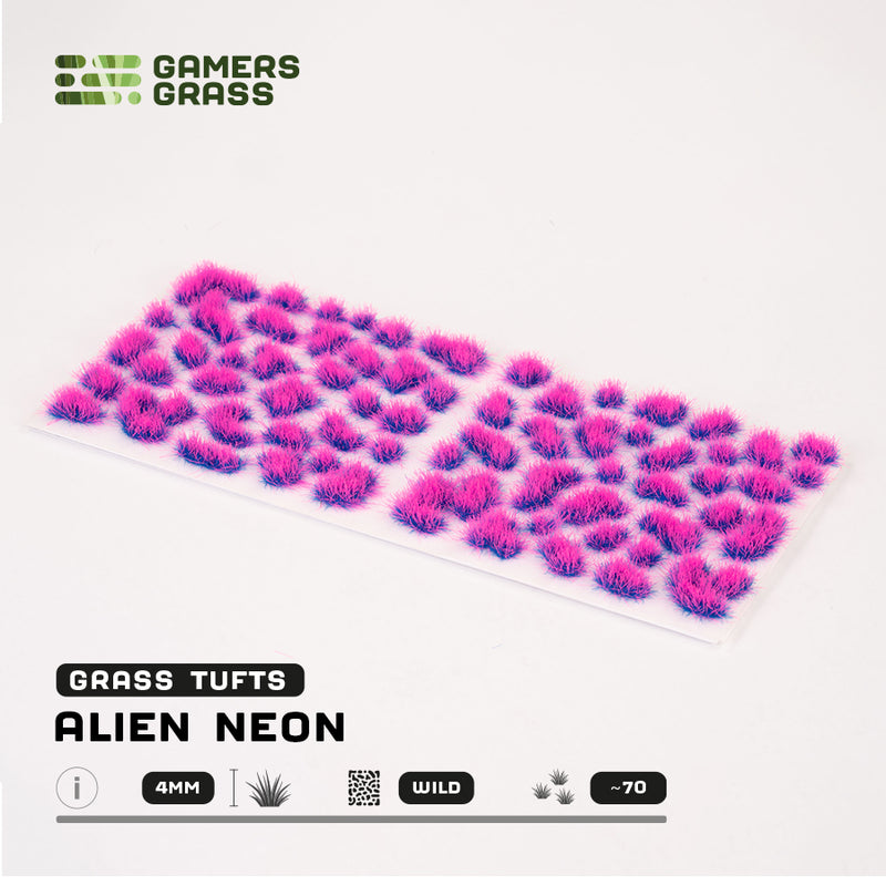 Gamers Grass - 4mm Tuft: Alien Neon Wild-Ashdown Gaming